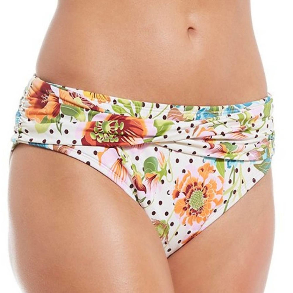 Gibson Latimer Twist Wide Banded Bikini Bottom XS